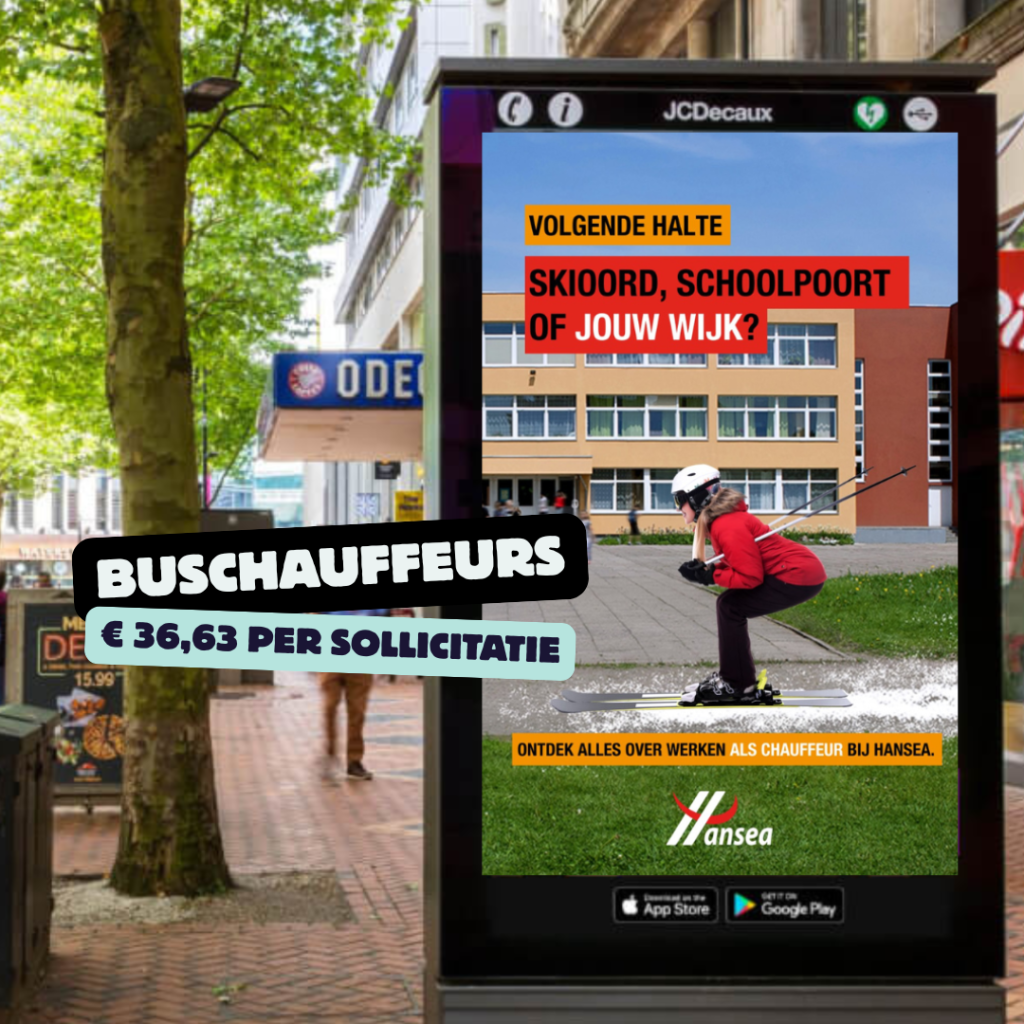 Case study - Buschauffeurs 36 euro per sollicitatie