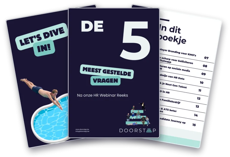 E-book: De 5 meest gestelde vragen na onze HR Webinarreeks